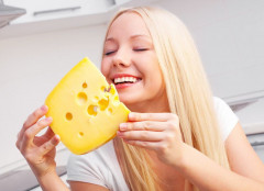 say cheese  (улыбайтесь!  он есть!) (и его можно есть)