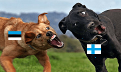 о любви собаки к палке  (или как "отвязались"  Эстония с Финляндией)